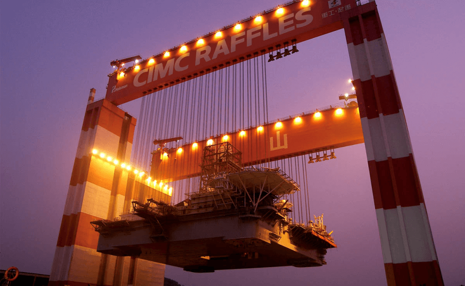 Самый "сильный" мостовой кран в мире!