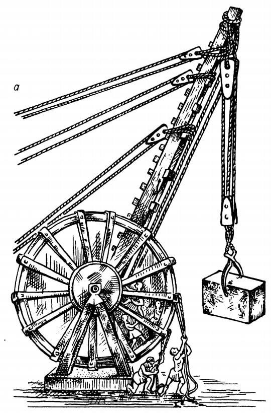 Эволюция механизмов для перемещения грузов